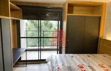 Imagem: O studio para alugar possui 1 Dormitório, 1 Banheiro, 26m²