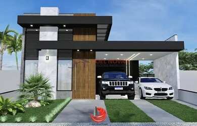 Imagem: A casa em condomínio possui 3 Dormitórios, 3 Banheiros, 4