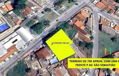 Imagem: O terreno possui 722m² de Área e está localizado em Goiabeira