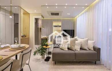 Imagem: O apartamento possui 2 Dormitórios, 1 Banheiro, 5 Vagas na