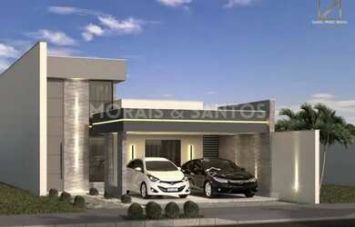 Imagem: A casa possui 3 Dormitórios, 3 Banheiros, 2 Vagas na garagem