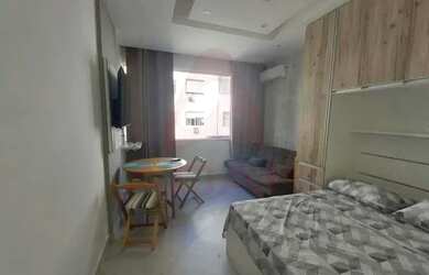 Imagem: A kitnet possui 1 Banheiro, 35m² de Área e está localizado