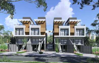 Imagem: A casa possui 3 Dormitórios, 5 Banheiros, 2 Vagas na garagem