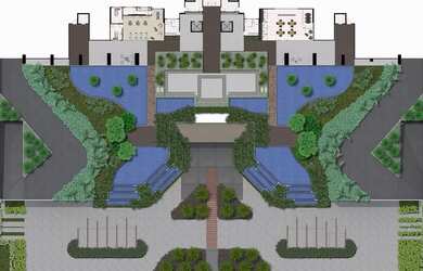 Imagem: O apartamento possui 3 Dormitórios, 5 Banheiros, 3 Vagas na