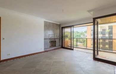 Imagem: O apartamento na cobertura possui 4 Dormitórios, 4 Banheiros