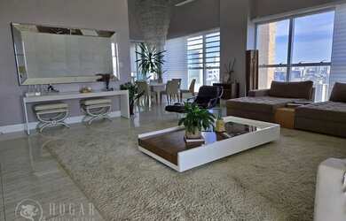 Imagem: O apartamento na cobertura possui 4 Dormitórios, 4 Banheiros