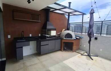 Imagem: O apartamento na cobertura possui 2 Dormitórios, 2 Banheiros