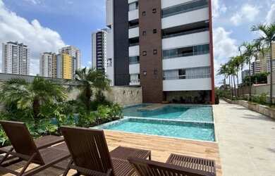 Imagem: O apartamento possui 3 Dormitórios, 5 Banheiros, 2 Vagas na