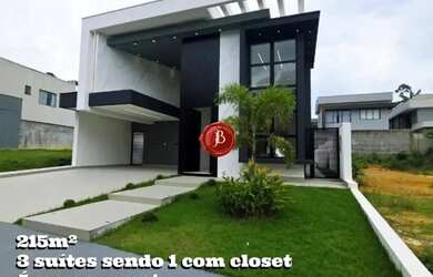 Imagem: A casa em condomínio possui 3 Dormitórios, 3 Banheiros, 4