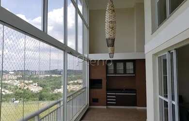 Imagem: O apartamento na cobertura possui 4 Dormitórios, 3 Banheiros