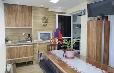 Imagem: O apartamento possui 2 Dormitórios, 2 Banheiros, 2 Vagas na