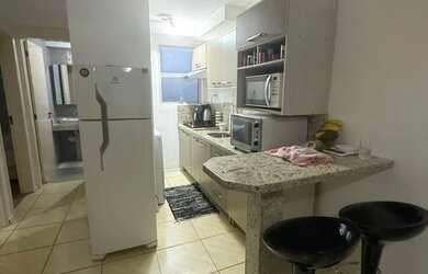 Imagem: O apartamento possui 2 Dormitórios, 1 Banheiro, 2 Vagas na