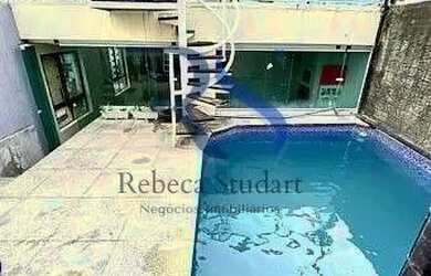 Imagem: O apartamento na cobertura possui 3 Dormitórios, 5 Banheiros