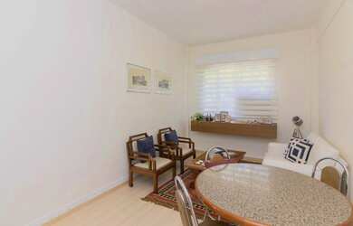 Imagem: O apartamento possui 1 Dormitório, 2 Banheiros e 57m² de Área