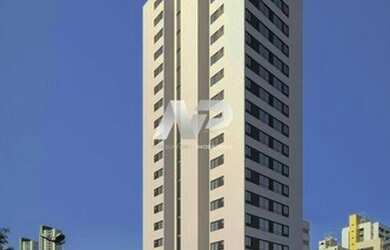 Imagem: O apartamento possui 1 Dormitório, 1 Banheiro, 1 Vaga na garagem