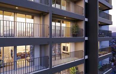 Imagem: O apartamento possui 1 Dormitório, 1 Banheiro, 36m² de Área