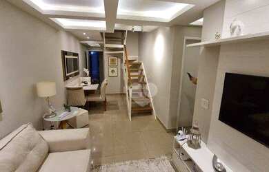 Imagem: O apartamento na cobertura possui 4 Dormitórios, 3 Banheiros