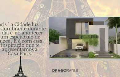 Imagem: A casa em condomínio possui 4 Dormitórios, 5 Banheiros, 2