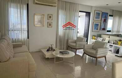 Imagem: O apartamento possui 4 Dormitórios, 5 Banheiros, 5 Vagas na