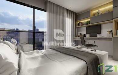 Imagem: A kitnet possui 1 Dormitório, 1 Banheiro, 30m² de Área e