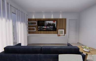 Imagem: O apartamento possui 2 Dormitórios, 2 Banheiros, 2 Vagas na