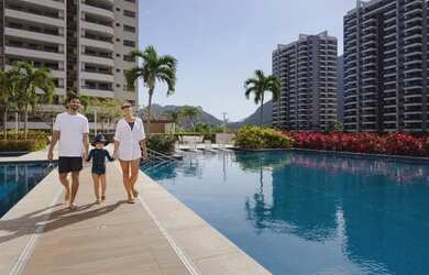 Imagem: O apartamento na cobertura possui 2 Dormitórios, 3 Banheiros