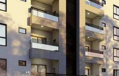 Imagem: O apartamento possui 1 Dormitório, 1 Banheiro, 1 Vaga na garagem