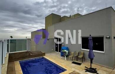 Imagem: O apartamento na cobertura possui 3 Dormitórios, 3 Banheiros