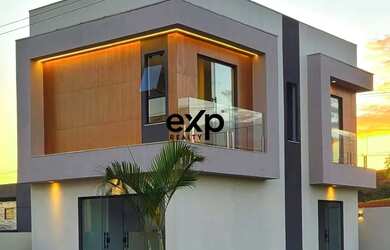 Imagem: A casa em condomínio possui 3 Dormitórios, 4 Banheiros, 90m²