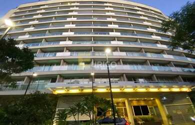 Imagem: O apartamento possui 1 Dormitório, 2 Banheiros, 1 Vaga na garagem