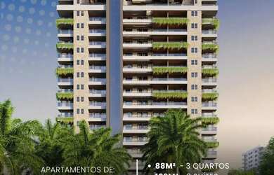 Imagem: O apartamento possui 3 Dormitórios, 3 Banheiros, 2 Vagas na