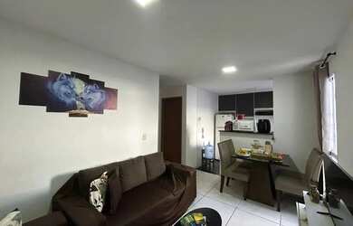 Imagem: O apartamento possui 2 Dormitórios, 1 Banheiro, 1 Vaga na garagem