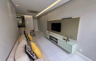 Imagem: O apartamento possui 3 Dormitórios, 2 Banheiros, 2 Vagas na