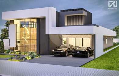 Imagem: A casa possui 1 Dormitório, 5 Banheiros, 3 Vagas na garagem