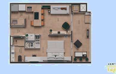 Imagem 9: RESERVA BARIGUI. Piscina, Churrasqueira, VarandaeImóvel novo