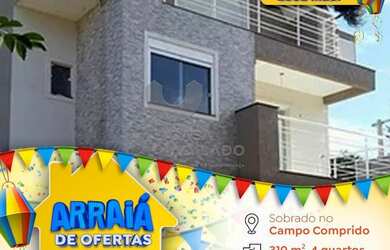 Imagem: A casa possui 4 Dormitórios, 4 Banheiros, 5 Vagas na garagem