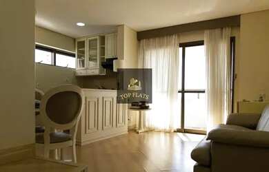 Imagem 2: Flat Na Bela Vista. Piscina, 50m² de Área, 1 Vaga na garageme1 Dormitório