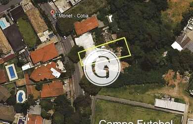 Imagem: O terreno possui 549m² de Área e está localizado em Horizontal