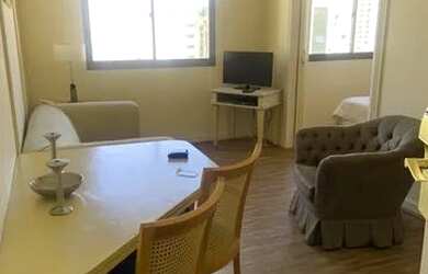 Imagem 3: Flat para aluguel com 30 metros quadrados com 1 quarto em Vila Olímpia...