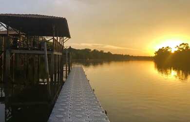 Imagem 6: Terreno logístico com Porto, Rampa, Galpão e acesso ao Rio Benfica pela...