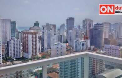 Imagem: O apartamento possui 1 Dormitório, 2 Banheiros, 1 Vaga na garagem