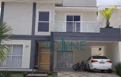 Imagem: A casa em condomínio possui 4 Dormitórios, 5 Banheiros, 4