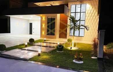 Imagem: A casa em condomínio possui 3 Dormitórios, 3 Banheiros, 4