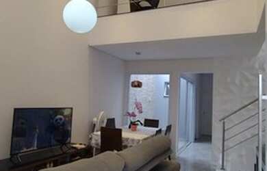 Imagem: A casa em condomínio possui 3 Dormitórios, 3 Banheiros, 4