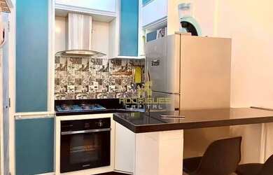 Imagem: O apartamento possui 1 Dormitório, 1 Banheiro, 1 Vaga na garagem