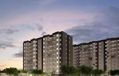 Imagem: O apartamento possui 2 Dormitórios, 2 Banheiros, 1 Vaga na