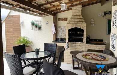 Imagem: O apartamento na cobertura possui 4 Dormitórios, 3 Banheiros