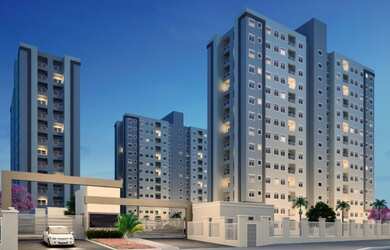 Imagem: O apartamento possui 1 Dormitório, 1 Banheiro, 1 Vaga na garagem