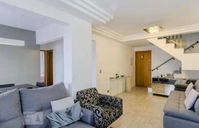 Imagem: O apartamento na cobertura possui 4 Dormitórios, 3 Banheiros