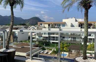 Imagem: O apartamento na cobertura possui 3 Dormitórios, 3 Banheiros